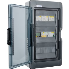 Enwitec Backup-Box + Fronius Energy Pack verkonerotuskeskus