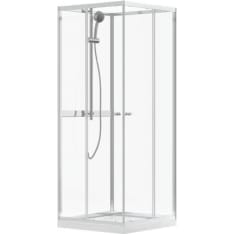 Opal 8080 clear/matt glass shower enclosure