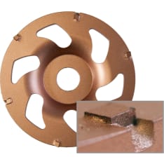 EHWA PCD-FAN 125x22mm diamond cup disc