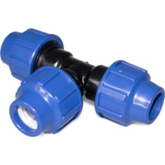 Harju 25mm T-branch pipe connector