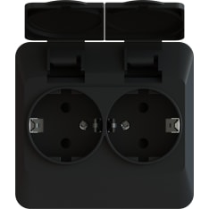 Harju Hiili IP44 2-os maadoitettu uppopistorasia