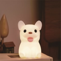 Harju Dog rechargeable silicone night light