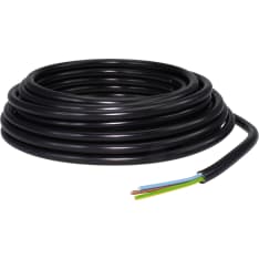 Harju 25M 3x1,5S MMJ musta asennuskaapeli