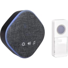 Harju wireless 230V black doorbell