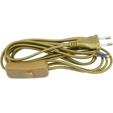 Intermediate Switch Cord 2+0.5m Gold