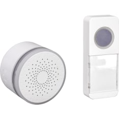 Harju wireless round 230V doorbell