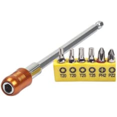 Finbullet 1/4" 150mm + 6 bit liitäntävarsi