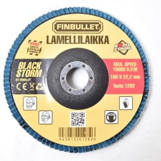 Finbullet Zircon 150mm lamellilaikka