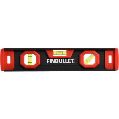 Finbullet 3V-300mm aluminium spirit level