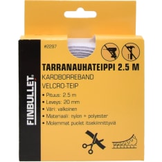 Finbullet 2,5 m 20mm tarranauhateippi