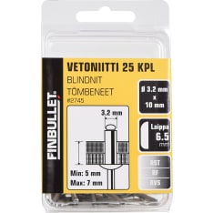Finbullet RST 3.2 x 10mm vetoniitti