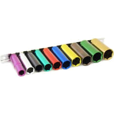 Finbullet 3/8" 10-19 mm deep socket set
