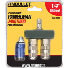 Finbullet 2in1 paineilman jakoventtiili