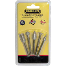 Finbullet diamond grinding set