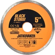 Finbullet 125mm jatkuvakehäinen timanttilaikka