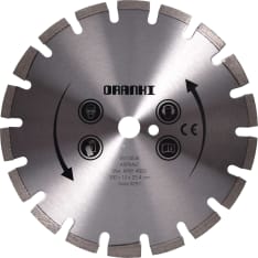 Oranki 300 mm asfaltti timanttilaikka