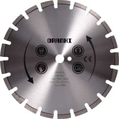 Oranki 350 mm asfaltti timanttilaikka