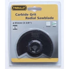 Finbullet 85 mm segment saw blade for tiles