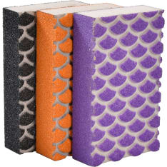 Finbullet Sponge set 3 pieces K60, K80, K100