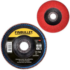 Finbullet 125mm g60/90° lamellilaikka