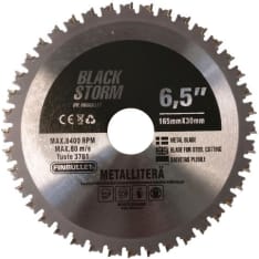 Finbullet 165mm 40T TCT metalliterä