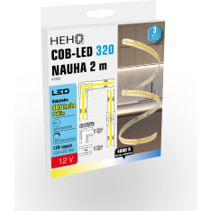 HehQ COB 320 2m 95lm/m 12V 4000K led-nauha