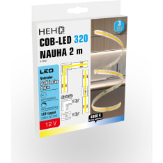HehQ COB 320 2m 110lm/m 12V 4000K led-nauha