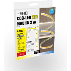 HehQ COB 320 2m 105lm/m 12V 3000K led-nauha