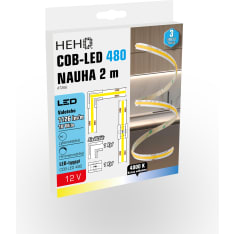 HehQ COB 480 2m 110lm/m 12V 4000K led-nauha