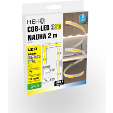 HehQ COB 320 2m 110lm/m 24V 3000K led-nauha