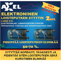 Axxel 2 kpl elektroninen loisteputken sytytin