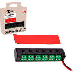 AXXEL 12V ON/OFF 6-porttinen jakotukki