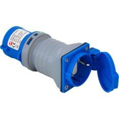 Axxel 16A IP44 caravan cee-schuko rasia