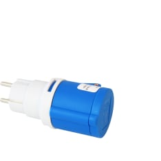Axxel 16A IP44 caravan cee-schuko tulppa