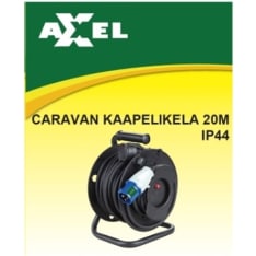 Axxel 20m+2m 3x2,5mm IP44 caravan kaapelikela