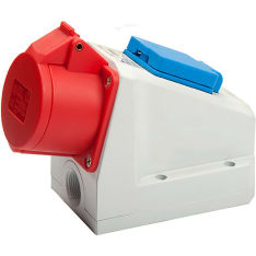 Axxel 16A 230/400V Schuko combirasia