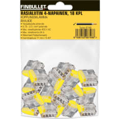 Finbullet 4-napainen 18kpl rasialiitin
