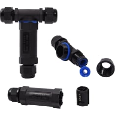 Finbullet IP68 0.5-2.5mm² 3-napainen T-jatkoliitin