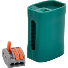 Finbullet IPX8  Geelirasia ja 3-napainen IP68 vipurasialiitin