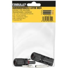 Finbullet 30A MC4 aurinkopaneeliliitin