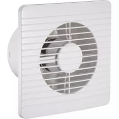 Båden 100mm poistoilmapuhallin ajastimella ja sulkijalla