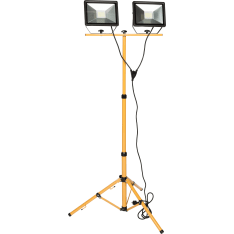 Zodiak 2x50W slim ledheitin jalustalla