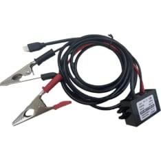 ENJOY USB-C jännitteenalentaja 9-24V hauenleukaliittimin