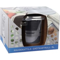 Apukokki Olivia haudekattila 5 l / 3 l