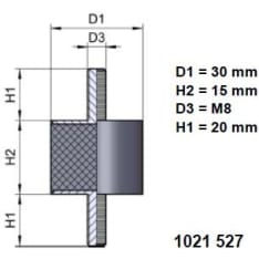 KK 1021527 cylindrical insulator