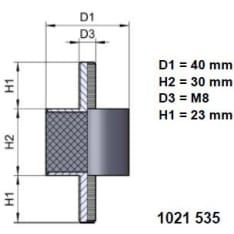 KK 1021535 cylindrical insulator
