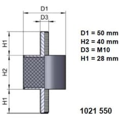 KK 550 cylindrical insulator