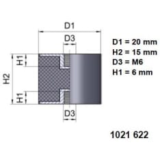 KK 1021622 cylindrical insulator