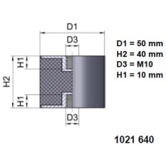 KK 10216410 cylindrical insulator
