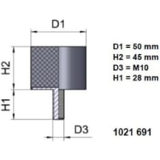 KK 1021691 cylindrical bushing